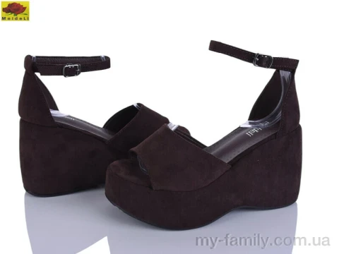 Босоніжки штучна замша коричневий діти дівчинка, Взуття оптом діти