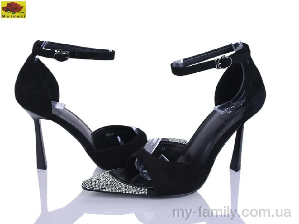 Босоніжки штучна замша чорний жінки -, Жіночі босоніжки оптом