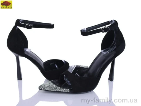 Босоніжки штучна замша чорний жінки -, Жіночі босоніжки оптом