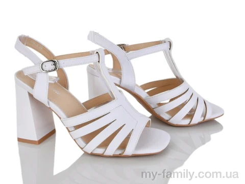 Босоніжки штучна шкіра білий жінки -, Жіночі босоніжки оптом