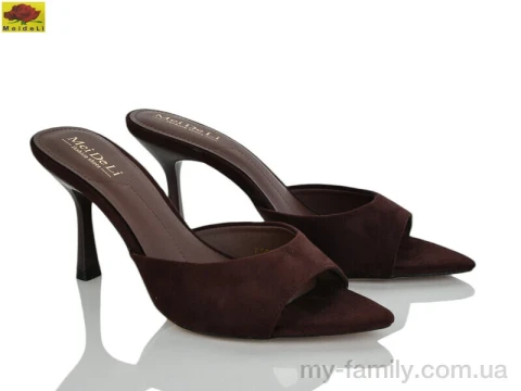 Шльопанці штучна замша коричневий жінки -, Жіночі шльопанці оптом