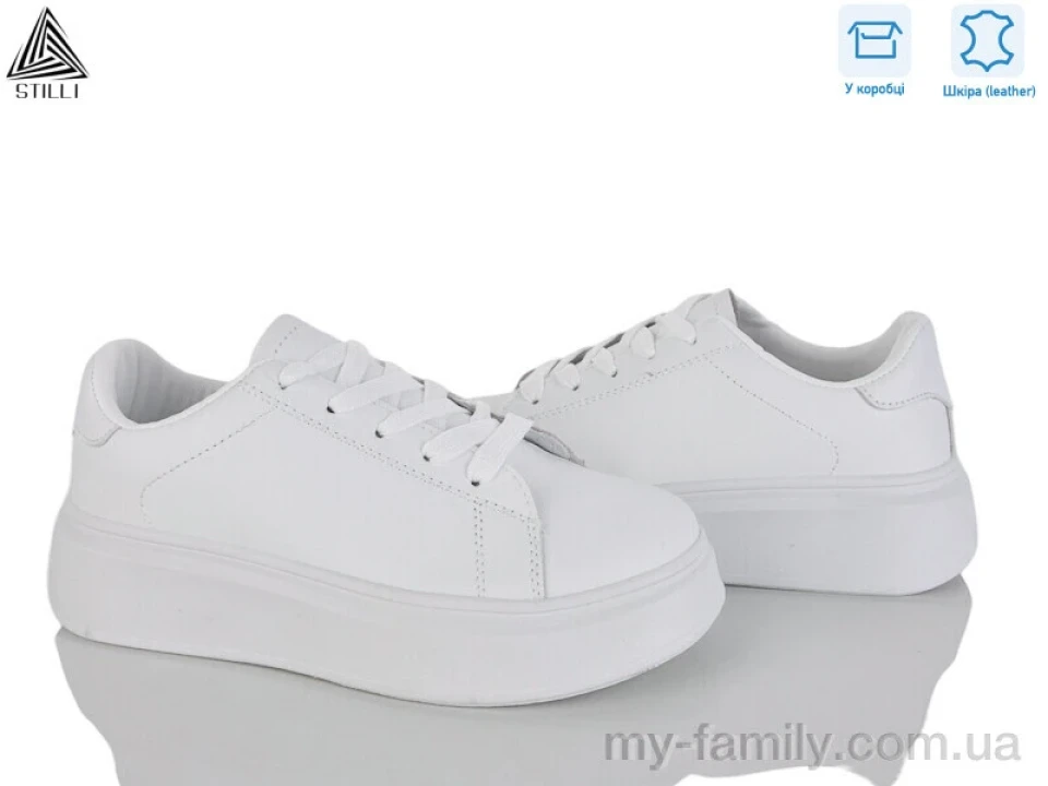Кросівки натуральна шкіра білий жінки -, Жіночі кросівки оптом
