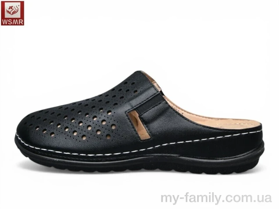 Шльопанці штучна шкіра чорний жінки -, Жіночі шльопанці оптом