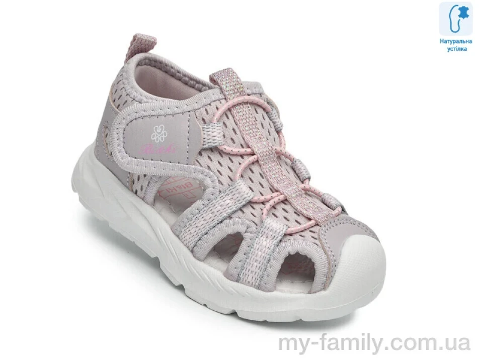 Босоніжки штучна шкіра-текстиль фіолетовий діти дівчинка, Взуття оптом діти