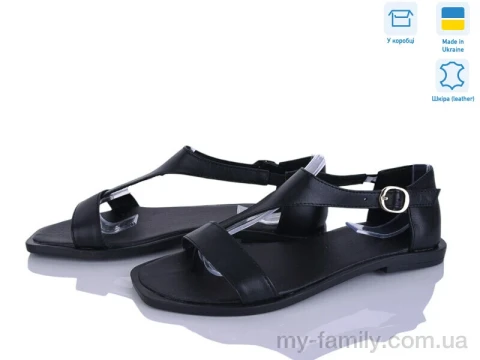 Босоніжки натуральна шкіра чорний жінки -, Жіночі босоніжки оптом