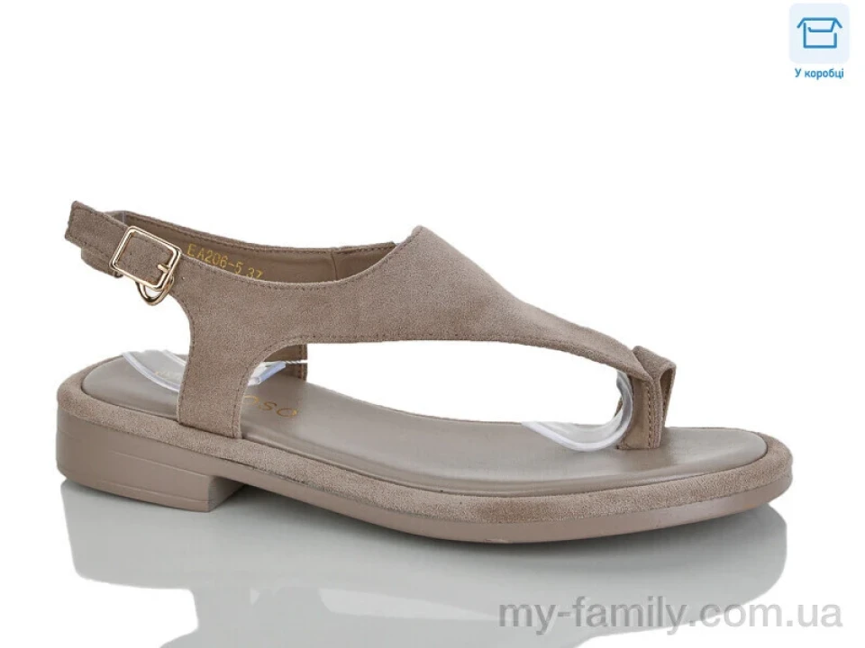 Босоніжки штучна замша бежевий жінки -, Жіночі босоніжки оптом