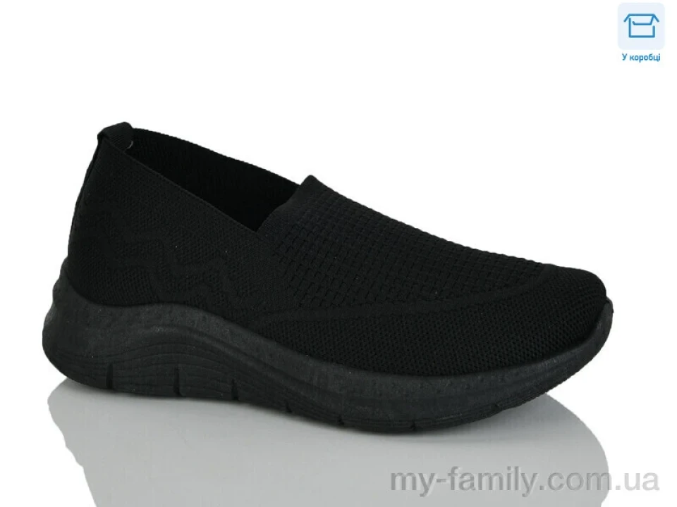 Кросівки текстиль чорний жінки -, Жіночі кросівки оптом