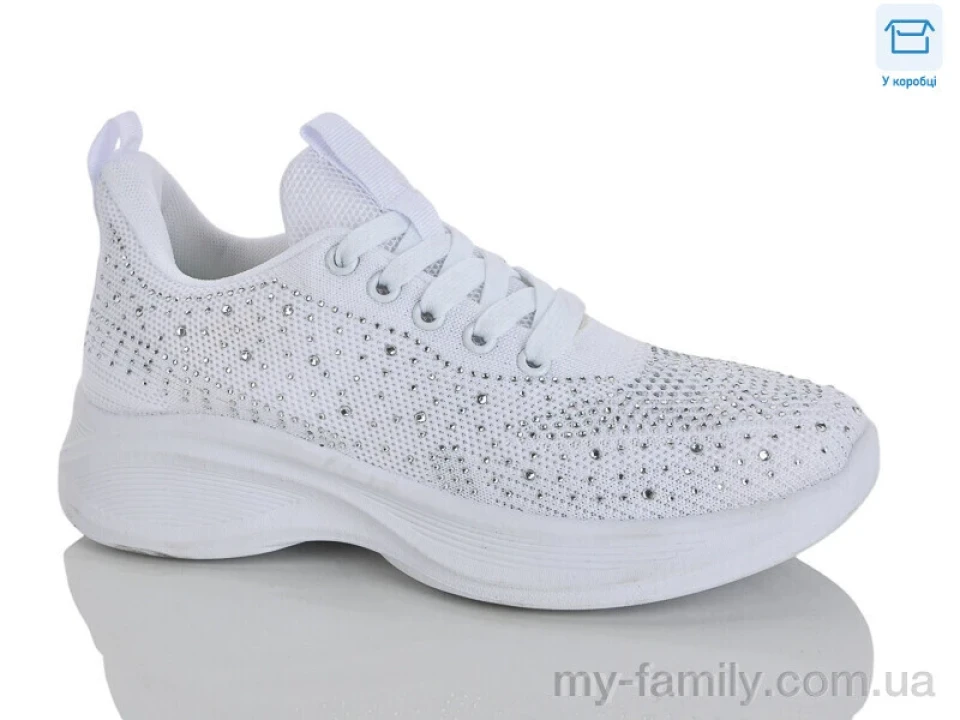 Кросівки текстиль білий жінки -, Жіночі кросівки оптом