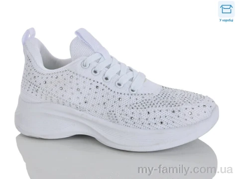 Кросівки текстиль білий жінки -, Жіночі кросівки оптом