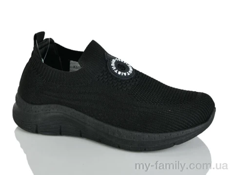 Кроссовки текстиль черный женщины -, Женские кроссовки оптом