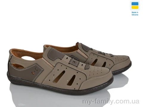 Туфлі штучна шкіра бежевий чоловіки -, Взуття оптом чоловіки