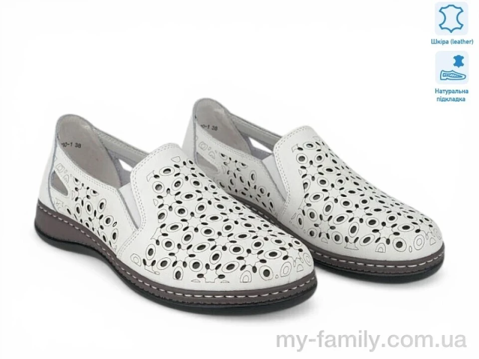 Сліпони натуральна шкіра білий жінки -, Жіночі сліпони оптом