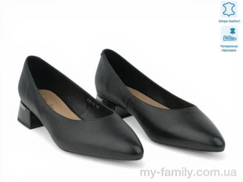 Туфли натуральная кожа черный женщины -, Туфли женские оптом