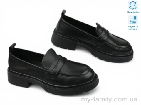 Туфли натуральная кожа черный женщины -, Туфли женские оптом