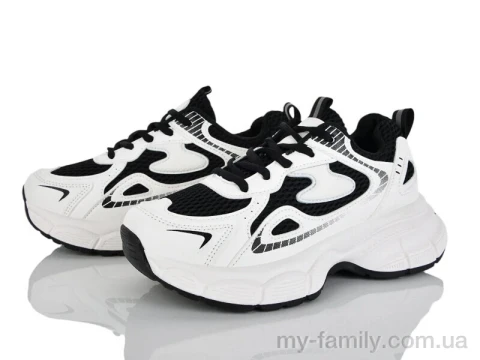 Кросівки штучна шкіра-текстиль білий жінки -, Жіночі кросівки оптом