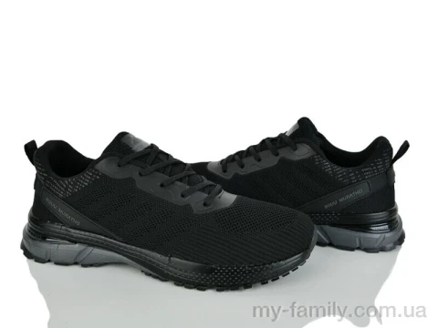 Кроссовки текстиль черный мужчины -, Мужские кроссовки оптом