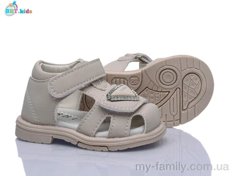 Босоніжки штучна шкіра бежевий діти дівчинка, Взуття оптом діти