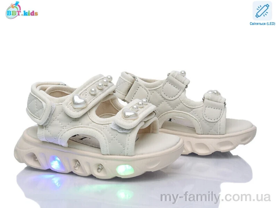 Босоніжки штучна шкіра бежевий діти дівчинка, Взуття оптом діти