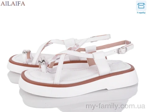 Босоножки искусственная кожа белый женщины -, Женские босоножки оптом
