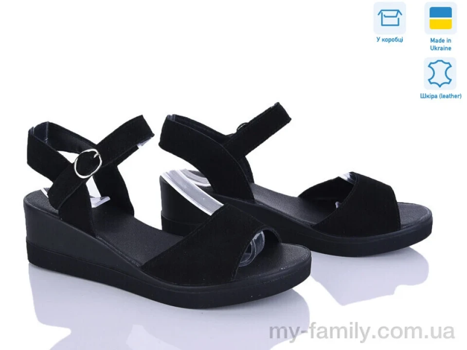 Босоніжки натуральна замша чорний жінки -, Жіночі босоніжки оптом