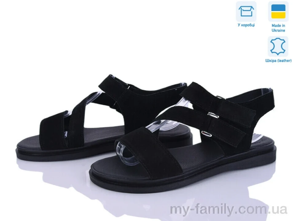 Босоніжки натуральна замша чорний жінки -, Жіночі босоніжки оптом