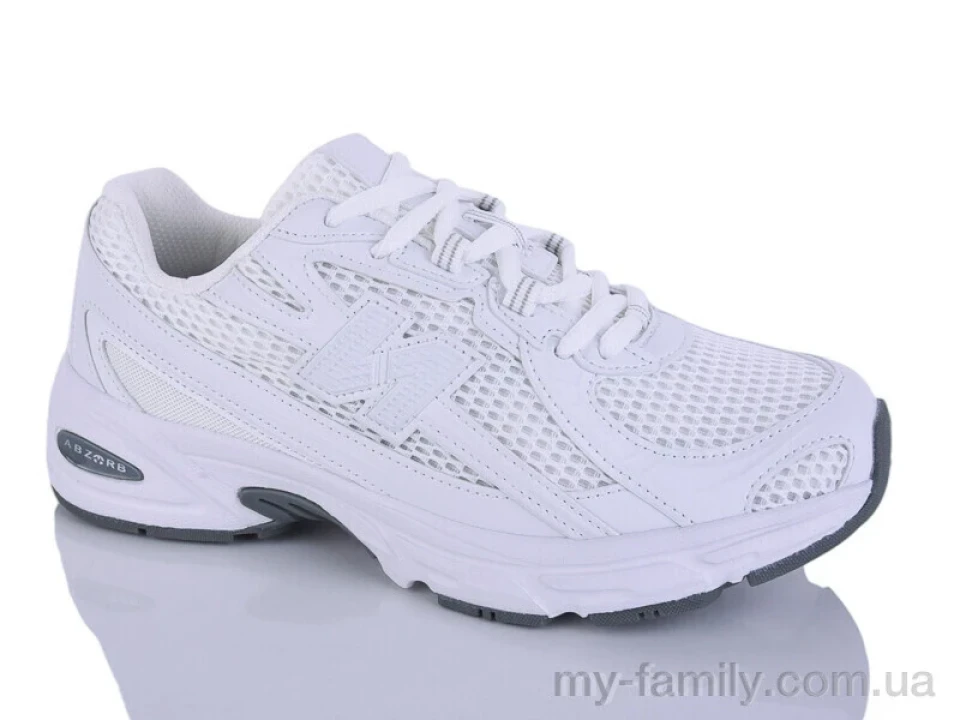 Кросівки штучна шкіра-текстиль білий жінки -, Жіночі кросівки оптом