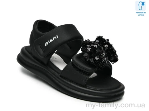 Босоножки искусственная кожа черный дети девочка, Взуття оптом дети