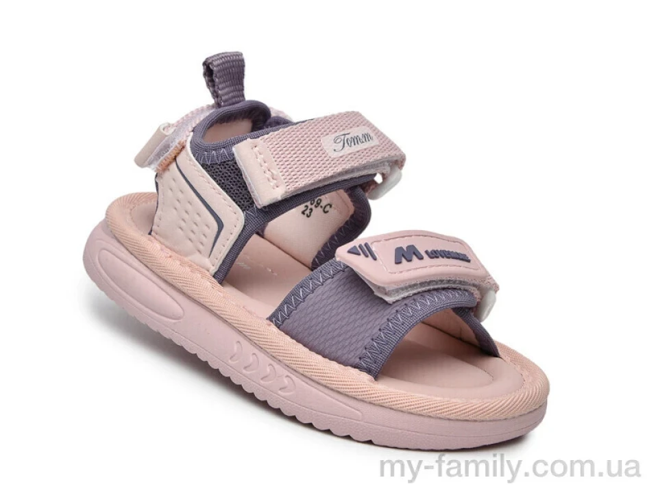 Босоніжки штучна шкіра-текстиль рожевий діти дівчинка, Взуття оптом діти