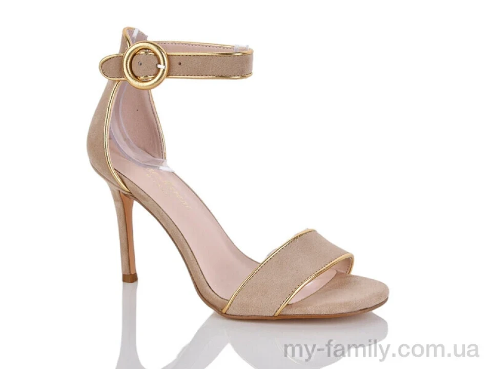 Босоніжки штучна замша бежевий жінки -, Жіночі босоніжки оптом