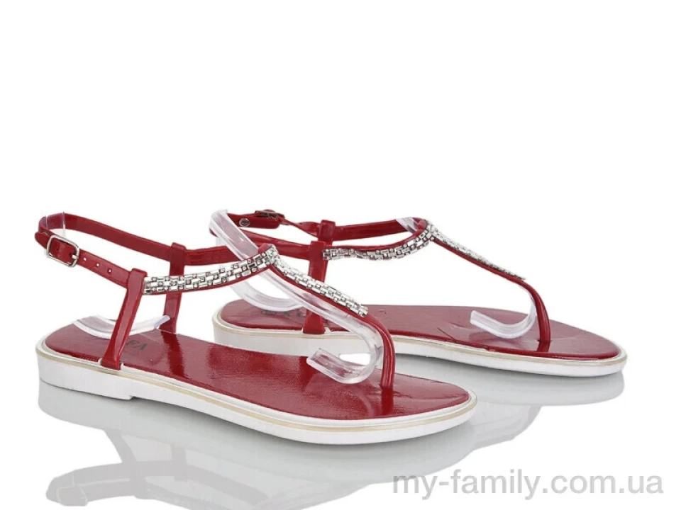 Босоніжки силікон бордовий жінки -, Жіночі босоніжки оптом