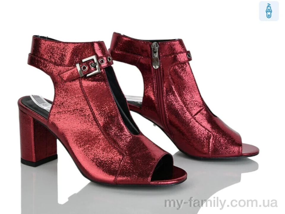 Босоніжки штучна шкіра бордовий жінки -, Жіночі босоніжки оптом