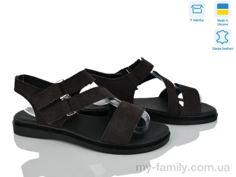 Босоніжки натуральна замша коричневий жінки -, Жіночі босоніжки оптом