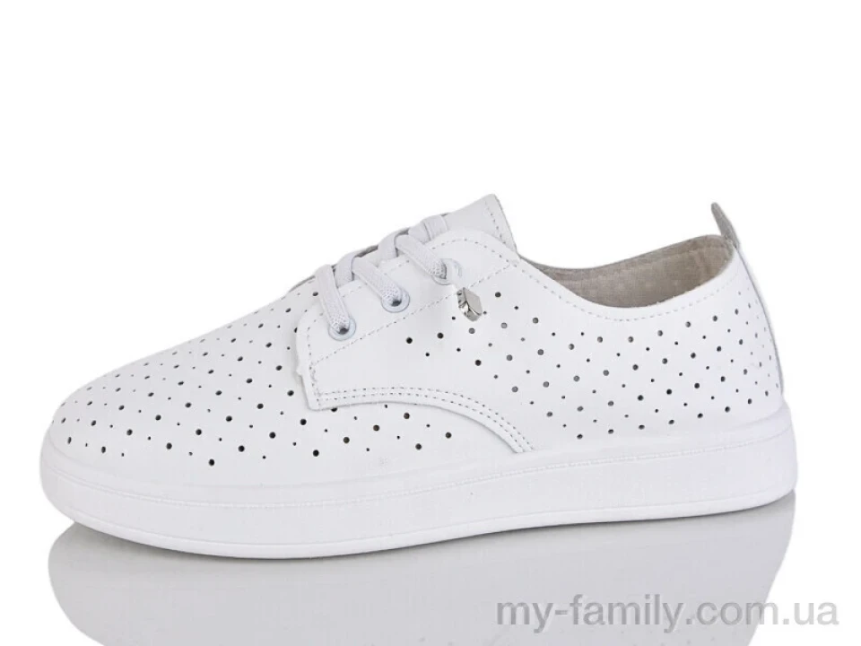 Кросівки штучна шкіра білий жінки -, Жіночі кросівки оптом