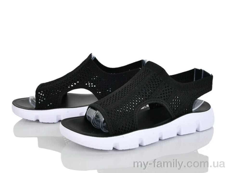 Босоніжки текстиль чорний жінки -, Жіночі босоніжки оптом