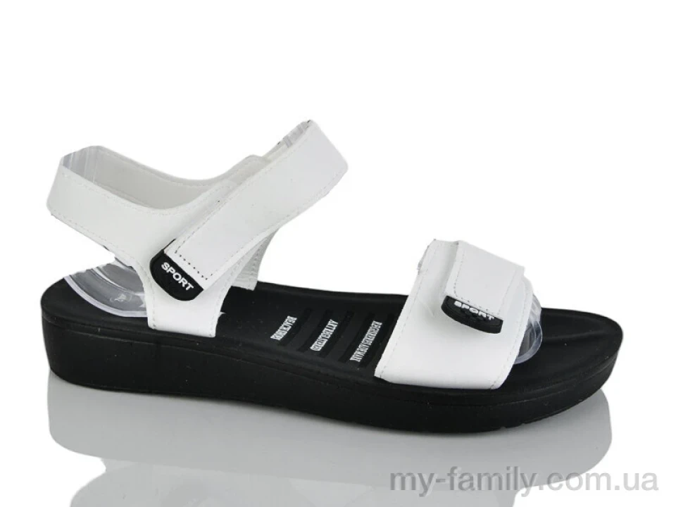 Босоніжки штучна шкіра білий жінки -, Жіночі босоніжки оптом