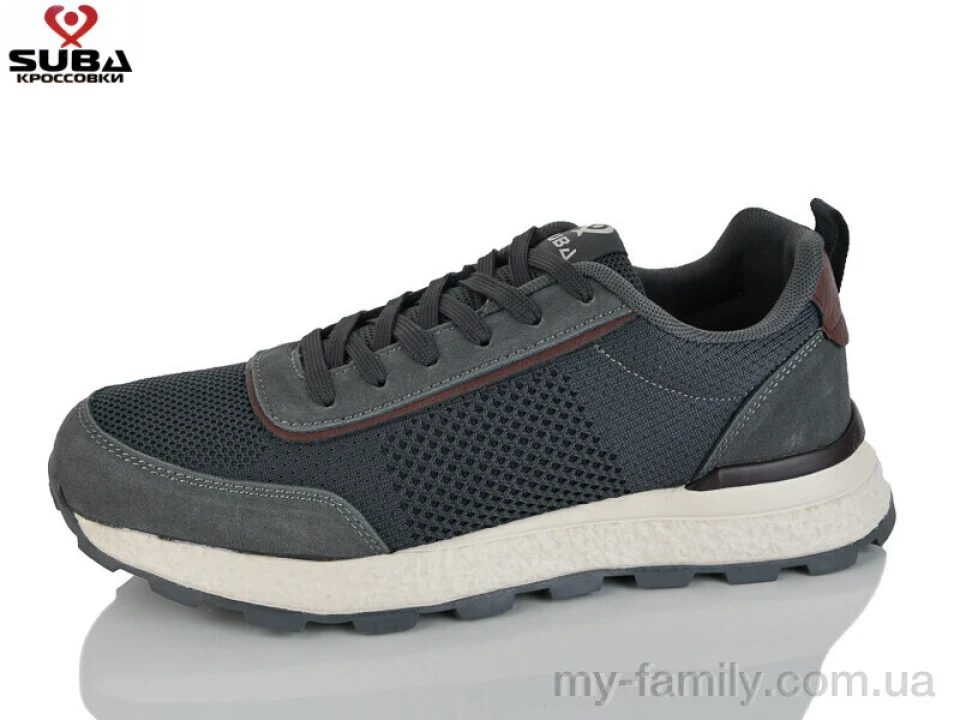 Кросівки штучна замша-текстиль сірий чоловіки -, Чоловічі кросівки оптом