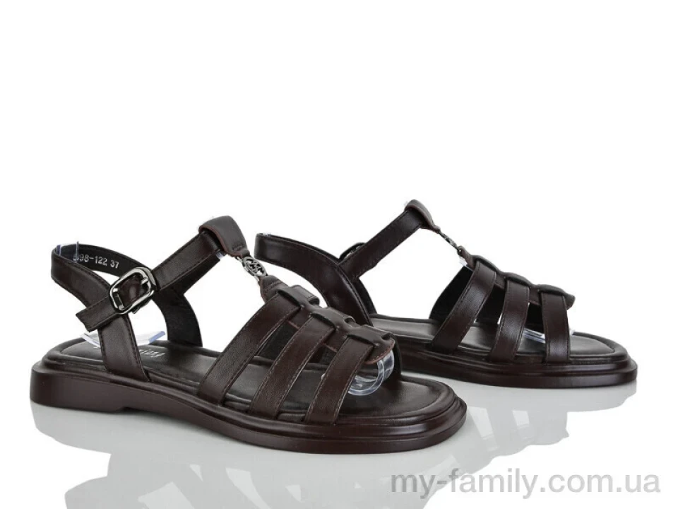 Босоніжки штучна шкіра коричневий жінки -, Жіночі босоніжки оптом