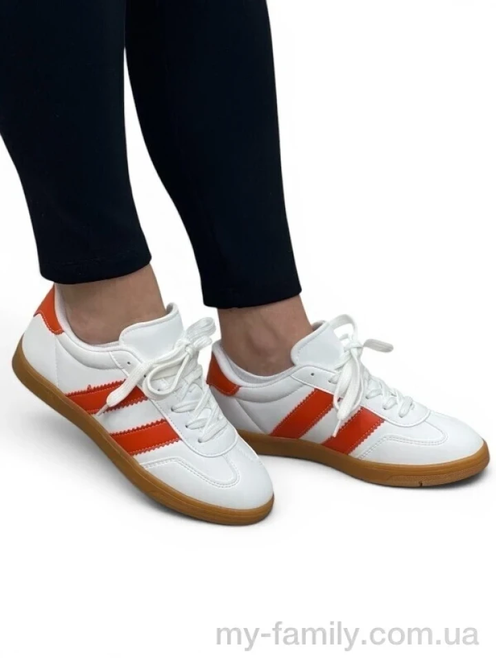 Кросівки штучна шкіра білий жінки -, Жіночі кросівки оптом