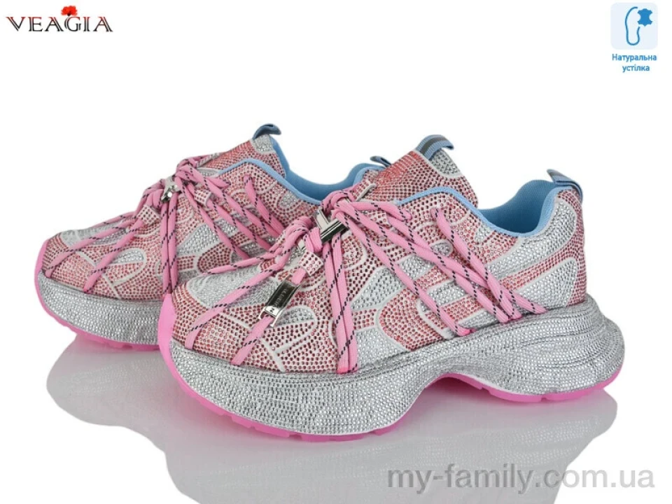 Кросівки штучна замша рожевий жінки -, Жіночі кросівки оптом