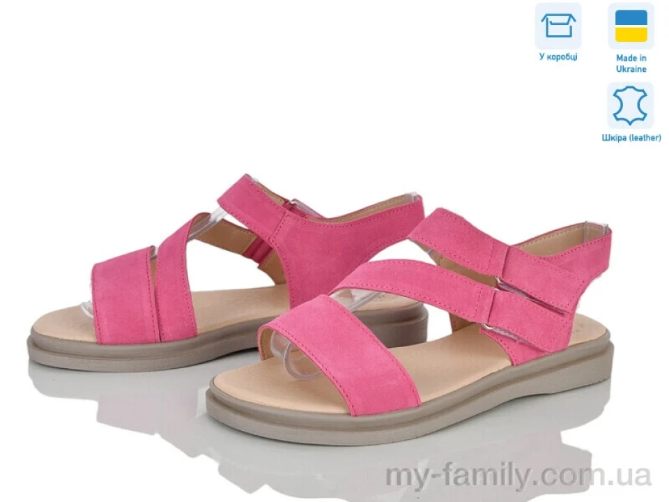 Босоніжки натуральна замша рожевий жінки -, Жіночі босоніжки оптом