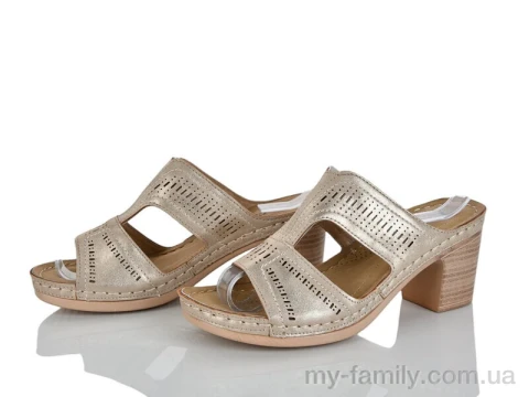 Шлепки искусственная кожа золотой женщины -, Женские шлепки оптом