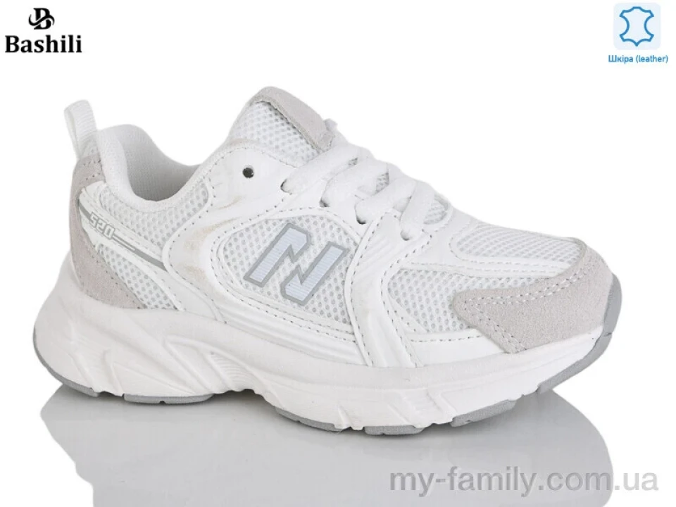 Кросівки натуральна шкіра-текстиль білий діти унісекс, Дитячі кросівки оптом