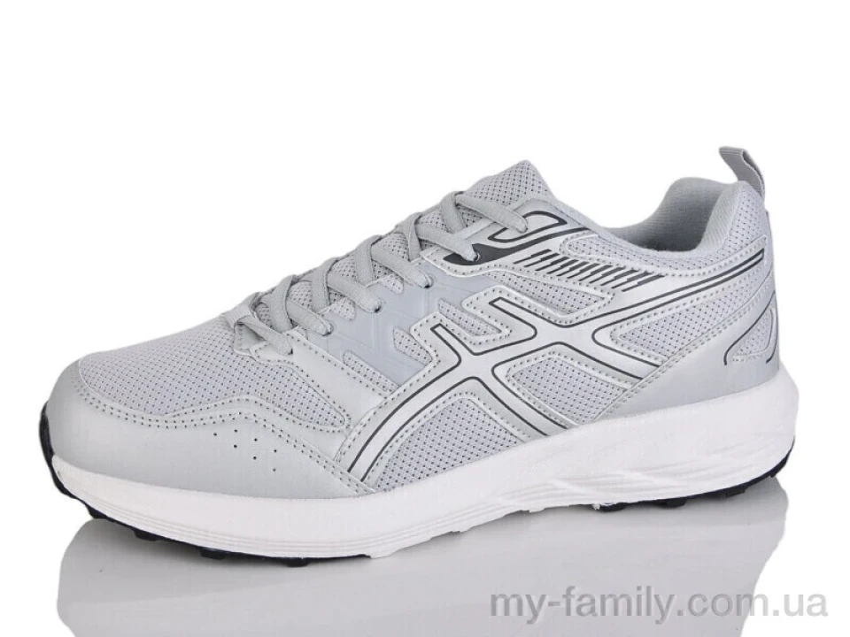 Кросівки штучна шкіра-текстиль сірий чоловіки -, Чоловічі кросівки оптом