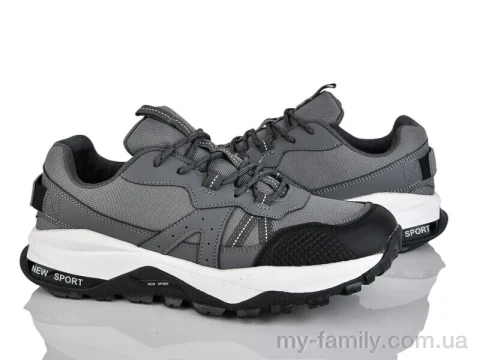 Кросівки штучна шкіра-текстиль сірий чоловіки -, Чоловічі кросівки оптом