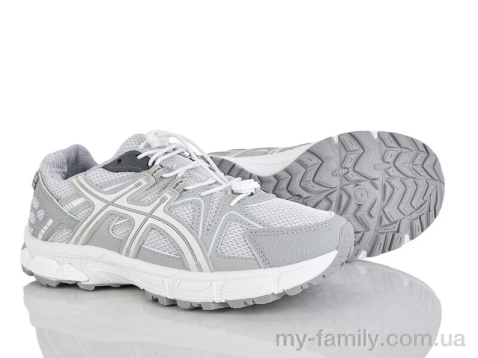 Кросівки штучна шкіра-текстиль сірий жінки -, Жіночі кросівки оптом