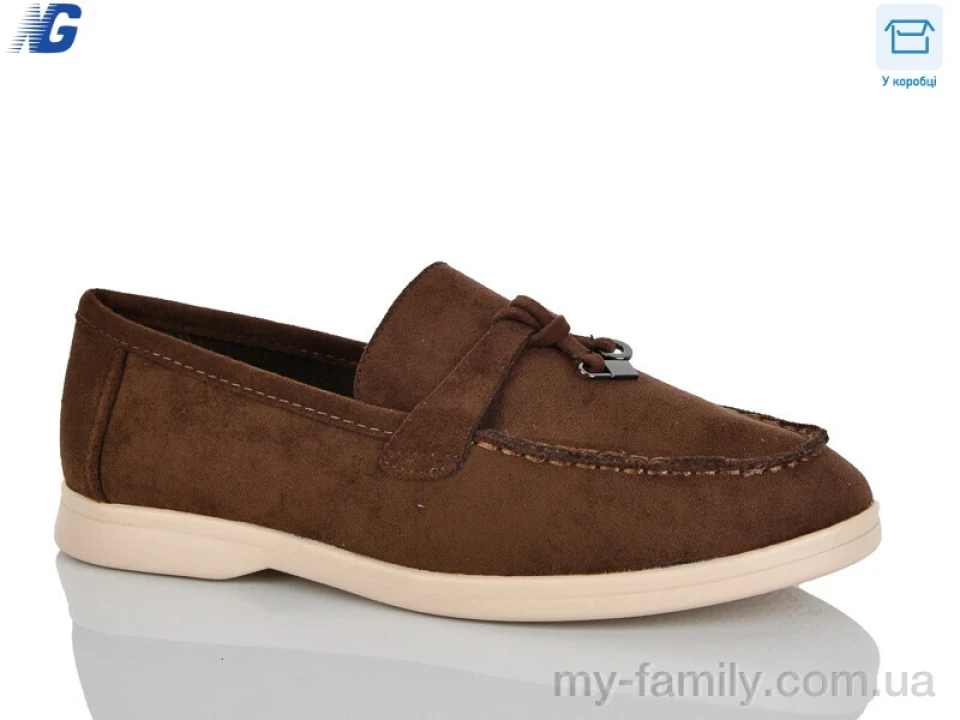 Туфлі штучна замша коричневий жінки -, Туфлі жіночі оптом