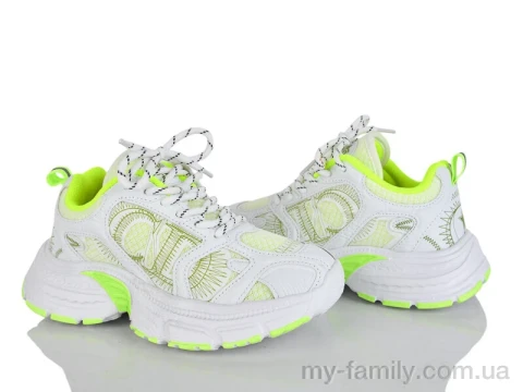 Кросівки штучна шкіра-текстиль білий діти дівчинка, Дитячі кросівки оптом