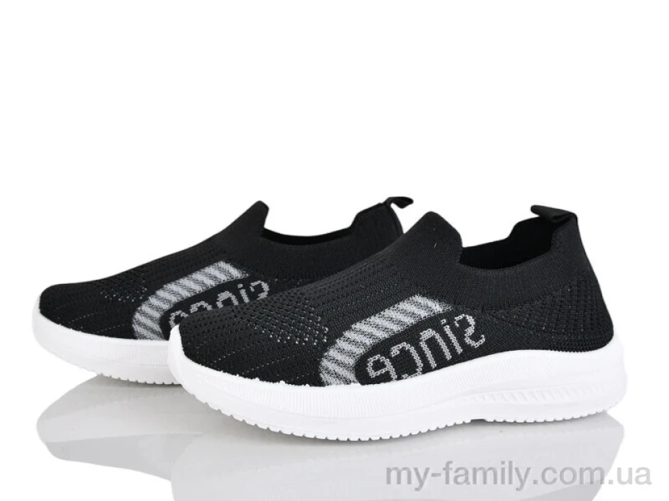 Кросівки текстиль чорний діти унісекс, Дитячі кросівки оптом