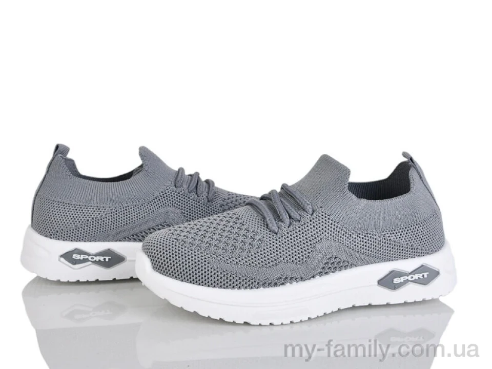 Кросівки текстиль сірий діти унісекс, Дитячі кросівки оптом