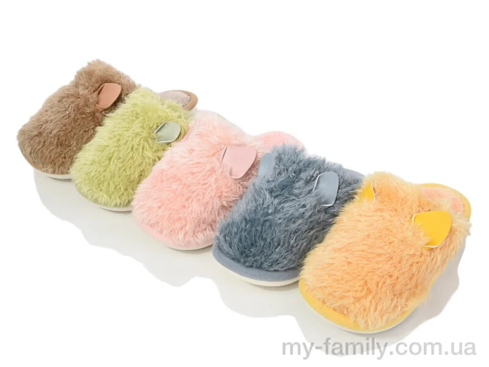Капці штучне хутро мікс діти унісекс, Капці оптом